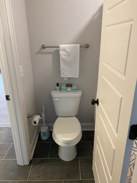 The Cypress Quarters — Half bath · Main floor