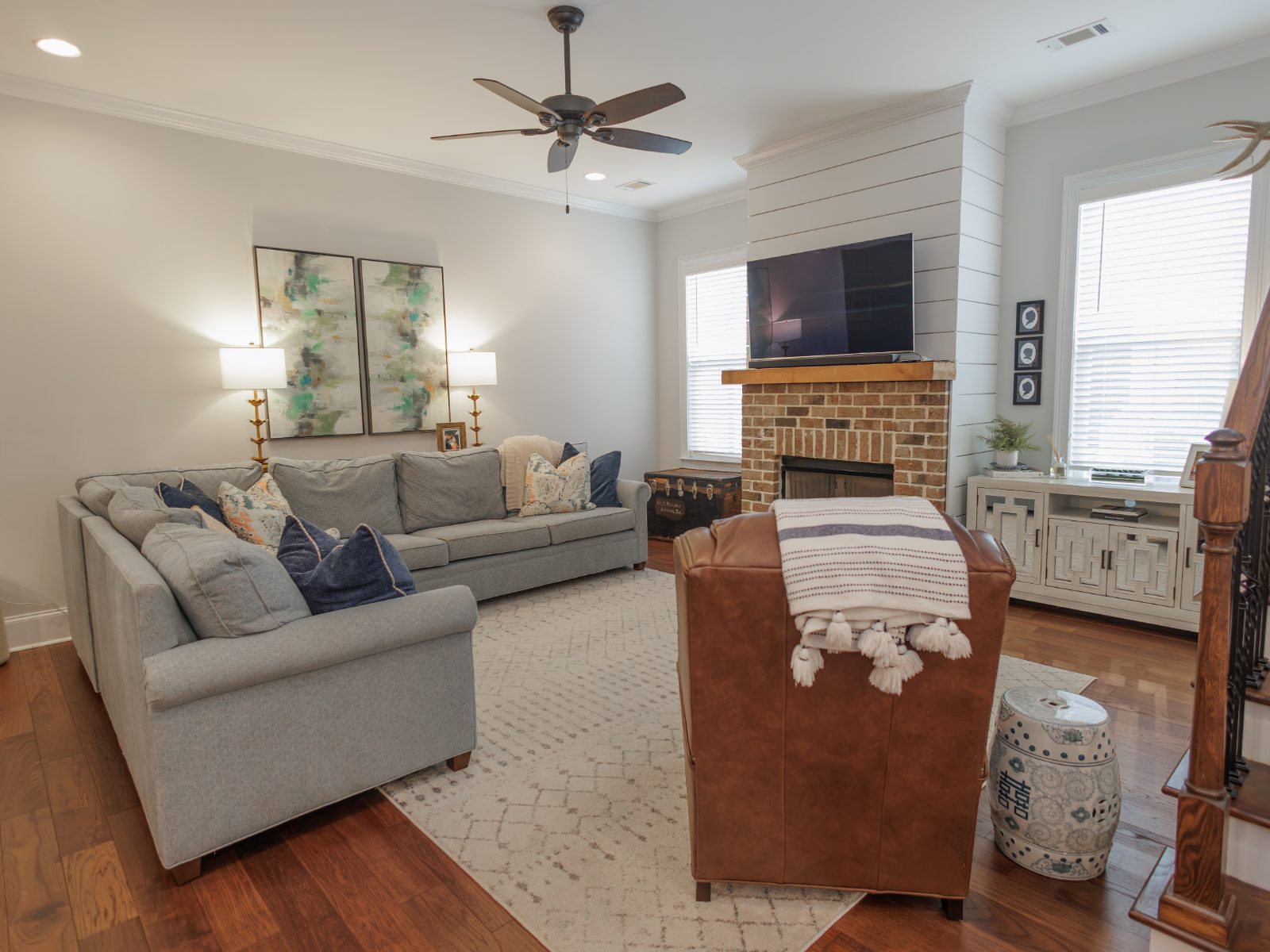 Riverwood Home — Living room