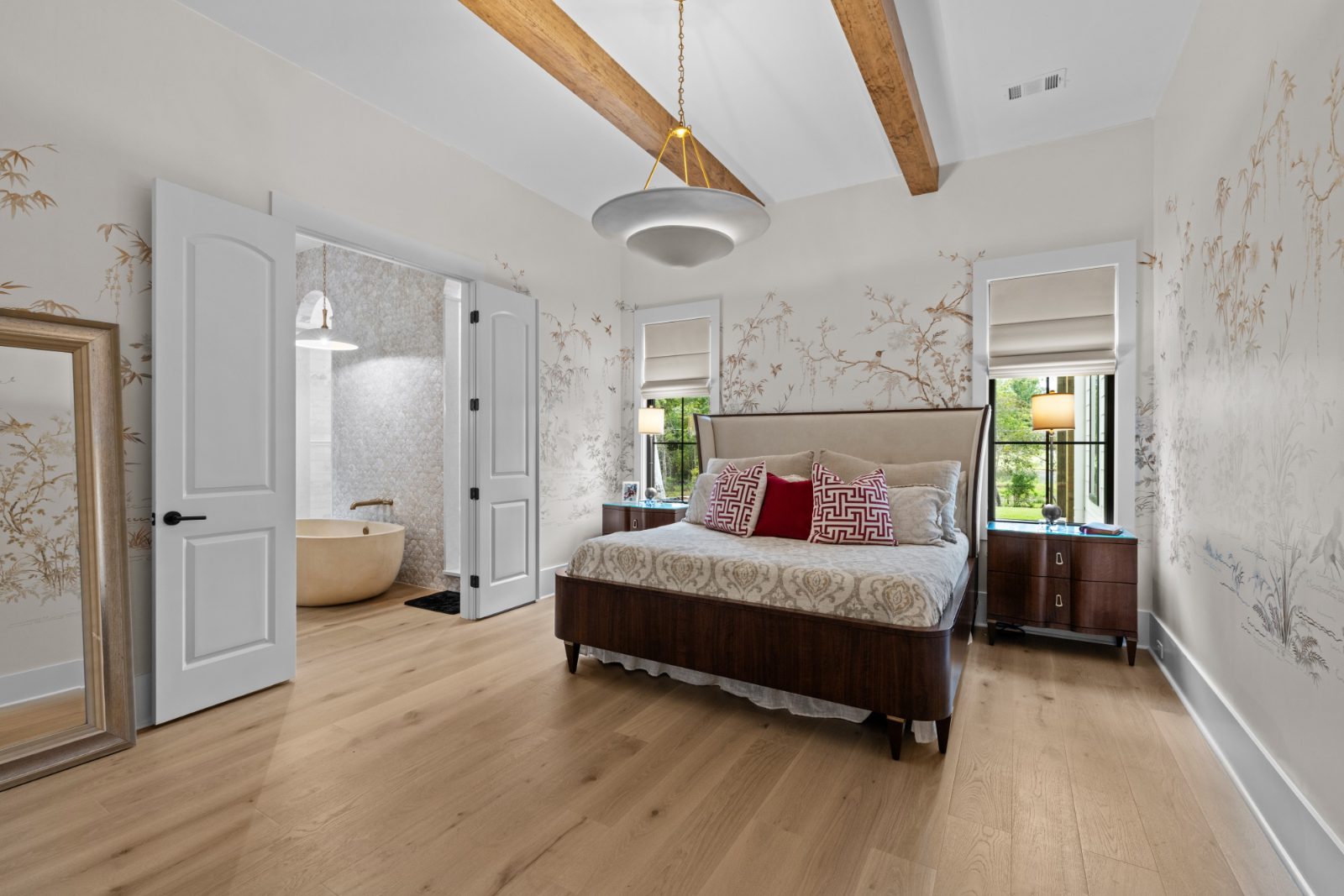 The Dogwood Quarters — Master bedroom