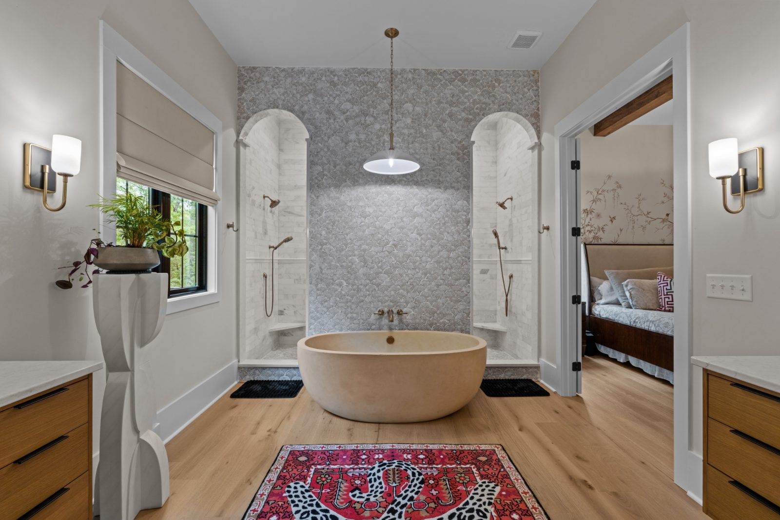 The Dogwood Quarters — Master bathroom