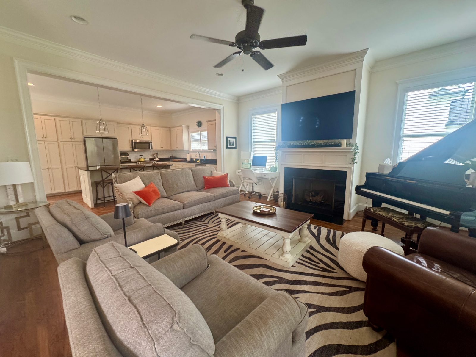The Clover Commons — Living room