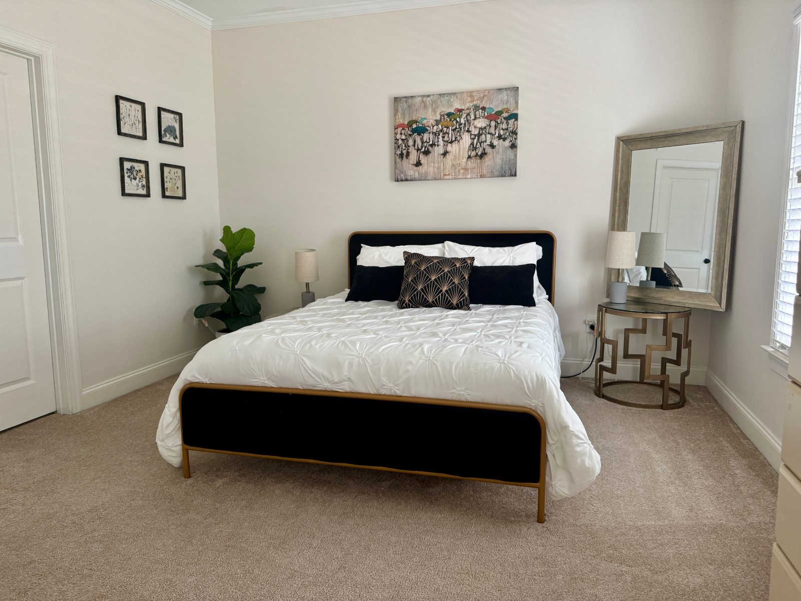 The Clover Commons — Bedroom 2 · Upstairs · Full bed