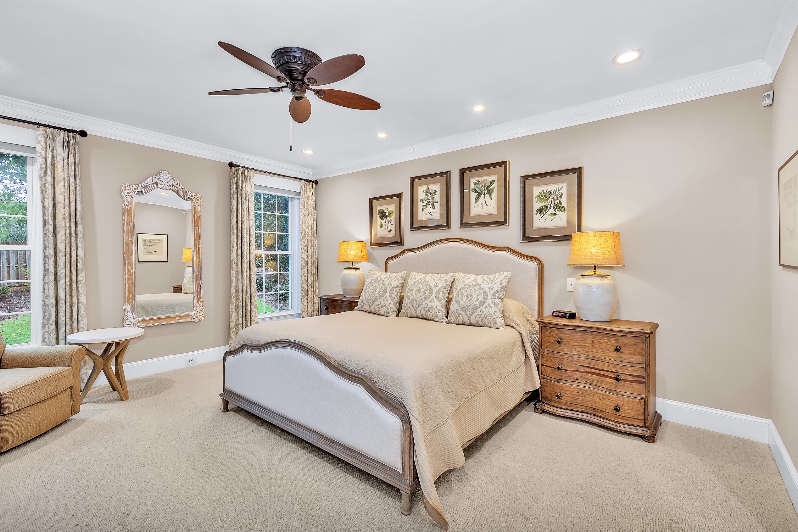 The Meadowlark Retreat — Master bedroom · Main floor