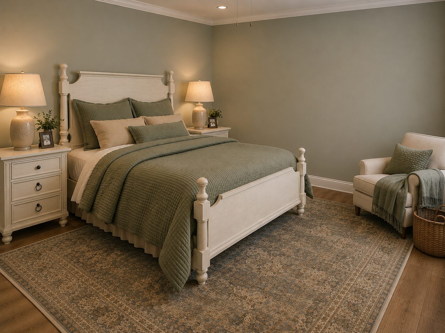 Savannah River Cottage — Bedroom 2 · Main floor